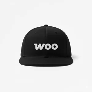Classic Flat Brim Logo Cap
